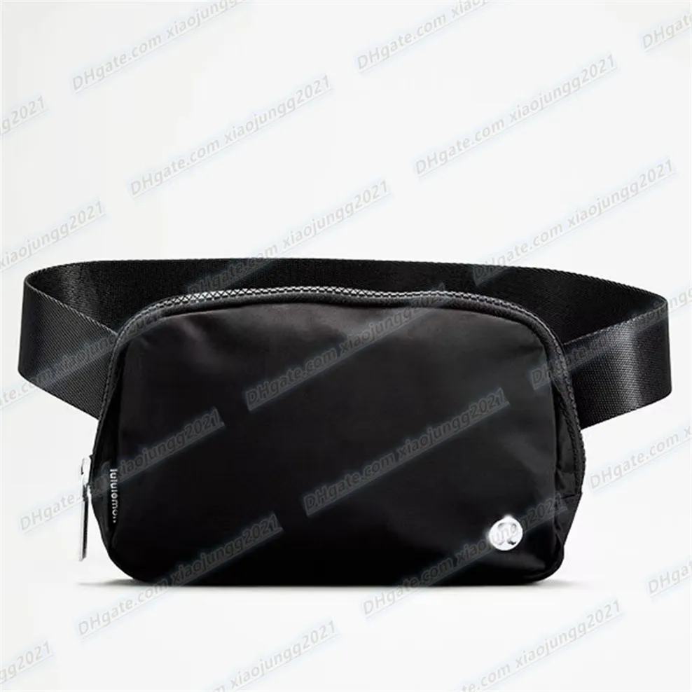 Ceinture de luxe Sacs lulu sac banane designer bum poitrine sacs de yoga bumbagS Nylon Femmes hommes Épaule Cross body Taille Sac fronde mode Portefeuille Sac à main