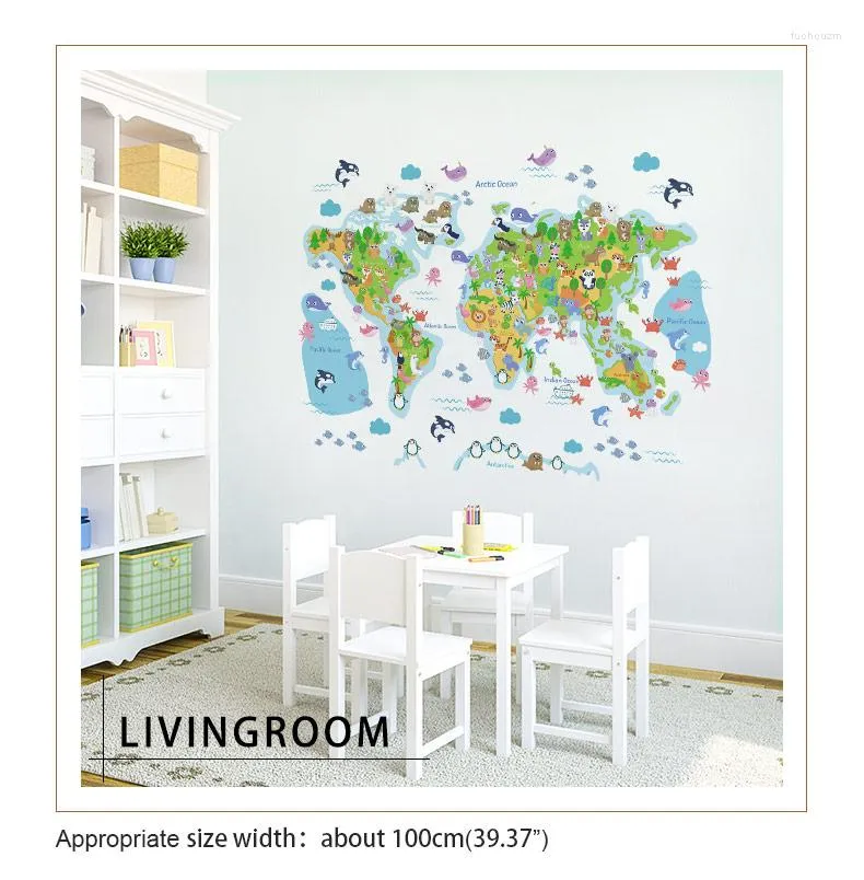 Autocollants muraux pour les chambres d'enfants Décor de chambre à coucher Mural House Home Room Decoration