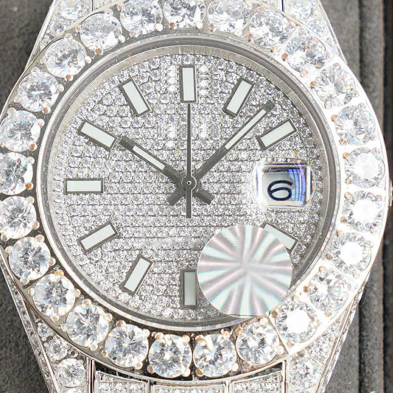 2023AEDP Montres-bracelets Diamant Montre Automatique Montre Mécanique 40mm Acier Inoxydable Vie Étanche Hommes Montre-Bracelet Busins Montre-Bracelet Montre De Luxe