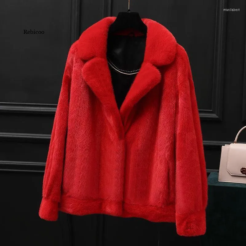 Women's Fur Teddy Coat Women Winter Jackets Ladies Plush Warm Faux Coats Jacket Fleece Oversized