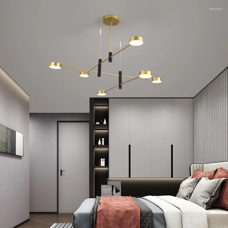 Żyrandole Postmodern LED żyrandol do salonu sklep sypialnia dekoracja domu