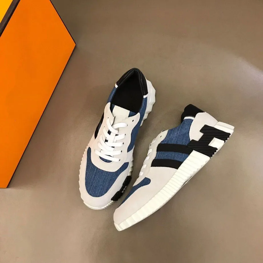 Trendiga varumärken eclair sneaker skor lätt grafisk design bekväm stickad gummisula löpare utomhus teknisk canvas casual sport eu38-45 mkjk0001 xvad