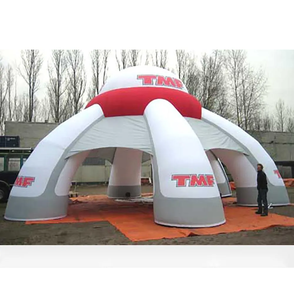 33 Fuß passen aufblasbare Kuppelzelte an, die Auto-Ausstellungszelt für Ereignis/Büro/Party im Freien/Sport annoncieren