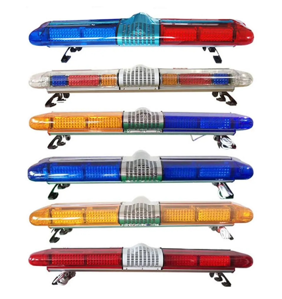 LED Emergency Warning Light Bar For Ambulance Police Car Fire Truck