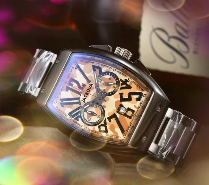 Pre￧o premium Quartz Time Rel￳gio Rel￳gios Stopwatch Data autom￡tica Homem Arabic Timing Digital Run Second Recurso Business Switzerland Wristwatch Relogio Masculino