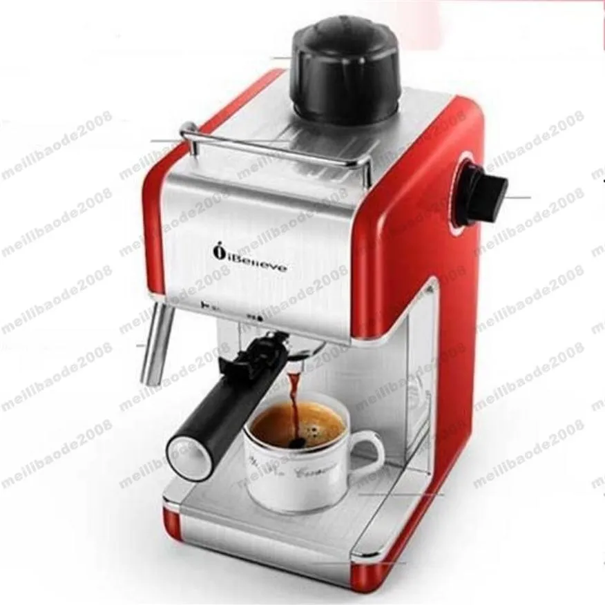 새로운 Xeoleo Espresso Coffee Maker CM6812 Italy Machine iBelieve Coffee Make Semi Automatic Myy282f