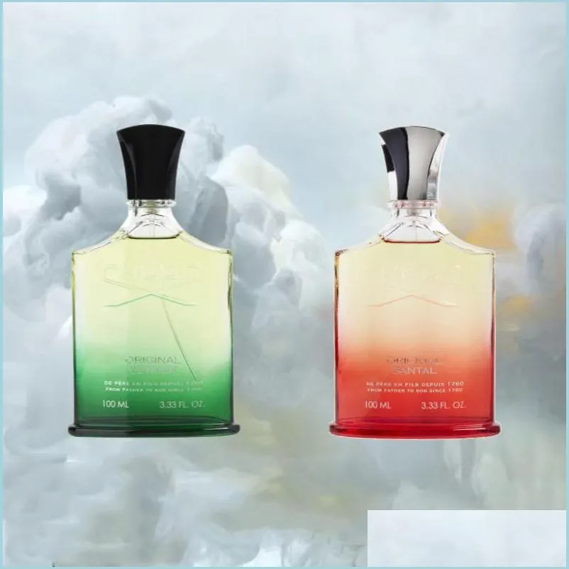 Perfume Bottle Creed Aventus Vetiver Original Red Santal Mens Sabor Por