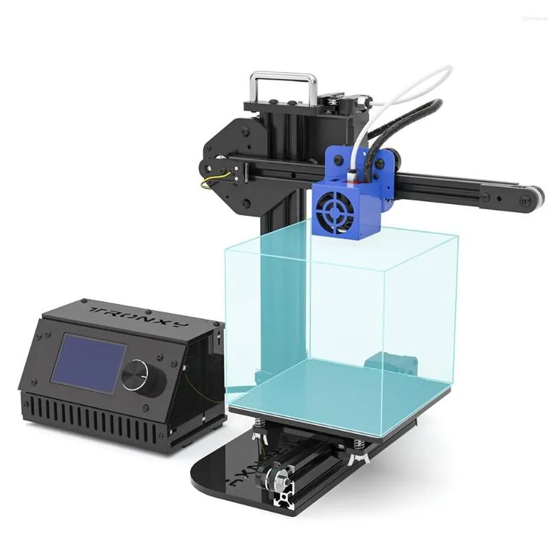 Stampanti Grande vendita Tronxy X1 Mini kit fai da te di alta qualità Stampante 3D Desktop portatile per principianti Stampa filamento PLA con 8 GB SD