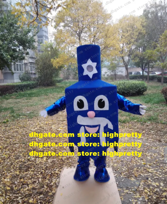 Dreidel Hanukkah Chanukah Mascot Costume Adult Cartoon Character Outfit Suit Commercial Promotion Can Wear Wearable zz7797