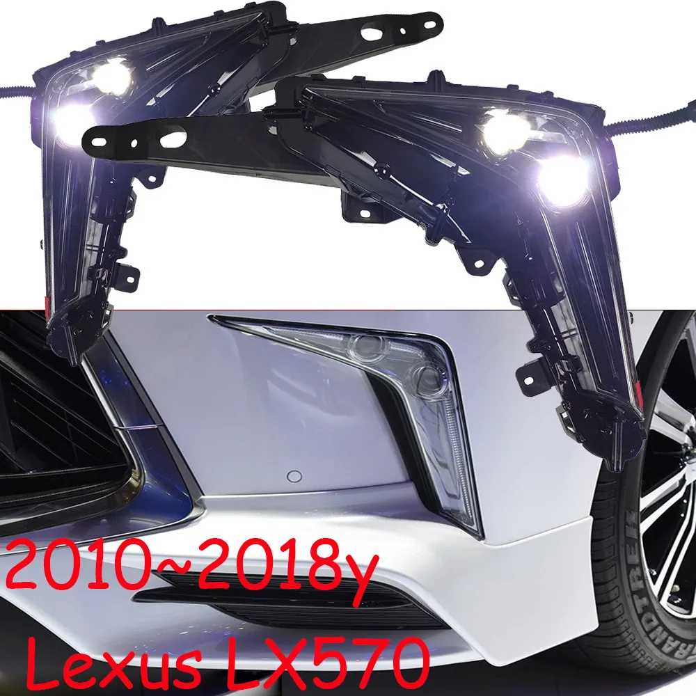 Car Fog Lights For Lexus LX570 Front Lights Daytime Running Light LED