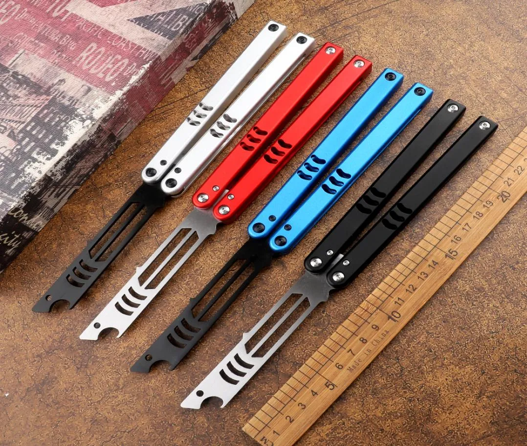 Couteau Papillon Pliant Portable CSGO Balisong Trainer Couteau De Poche En  Acier Inoxydable Outil De Formation De Jeu En Plein Air4076500 Du 22,43 €