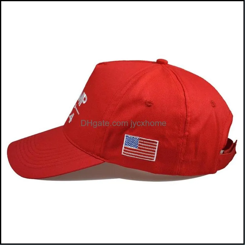 Banner Facultes US Presidential élection Cap Trump 2024 Lettres de chapeau Caps de balle de baseball Keep America Great Il Set Back Snapbacks a culminé Dhnlm