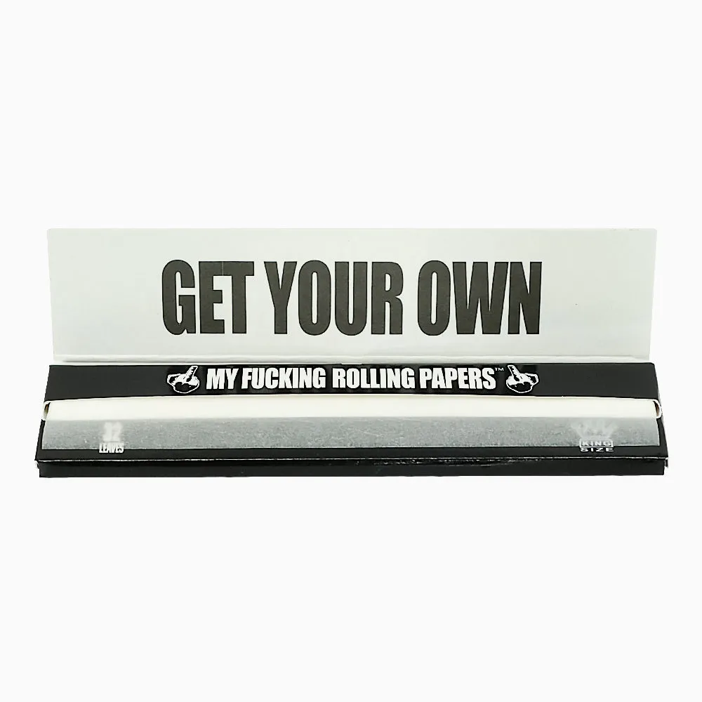 Pfeifen Raucherzubehör Smoke Shop 110 mm weiß Volumen 32 Blatt Rollenpapier Box 50 Bände Zigarettenbong roh