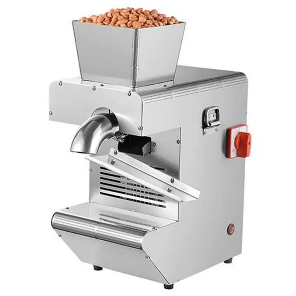 Nueva máquina automática de prensado de aceite de oliva, prensa de aceite de semillas de frutos secos eléctricos fríos, máquinas comerciales 2727