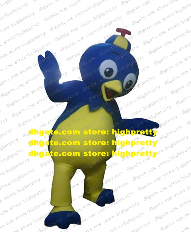 Pablo from The Backyardigans Mascot Costume Adult Cartoon Character Outfit Suit COSPLY Role-play Farewell Dinner zz8228