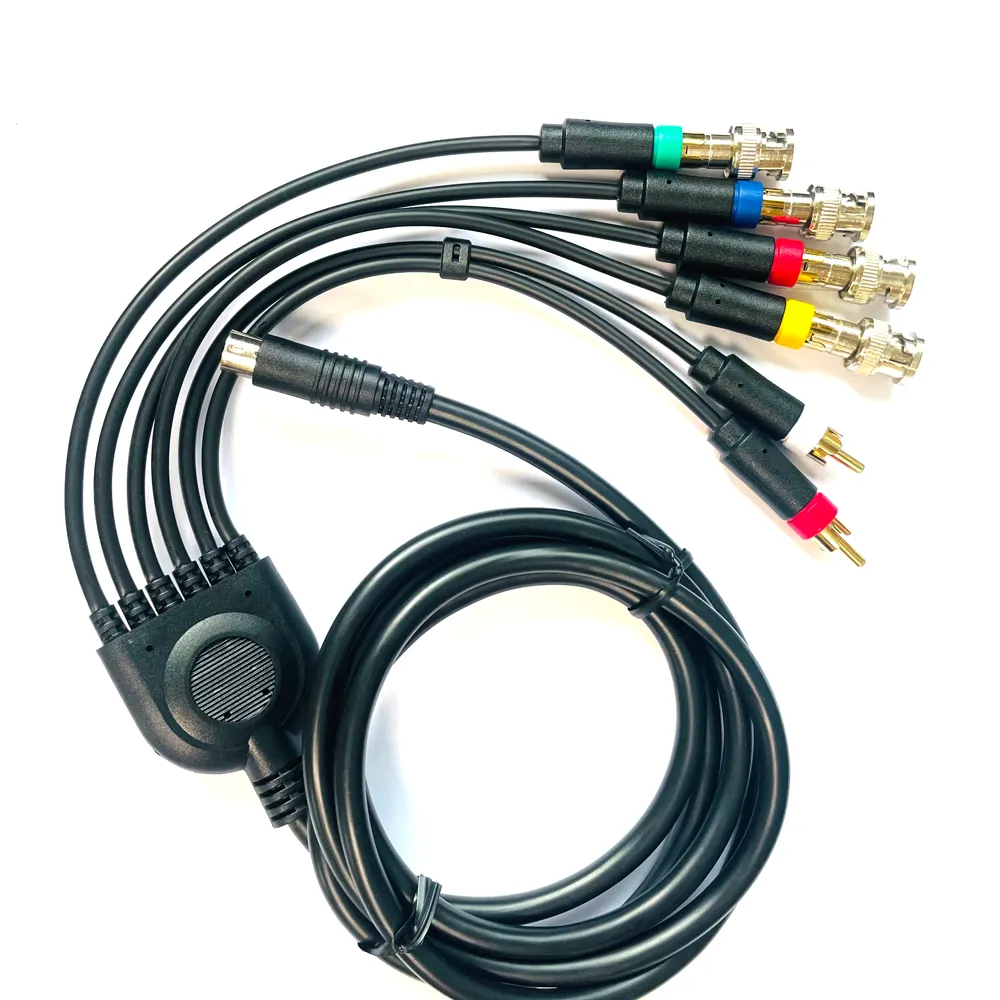 1,8m/6ft RGBS/RGB Cable Color Monitor Cabos Substituição para Sega MD2 Mega Drive 2 Acessórios para console de jogo