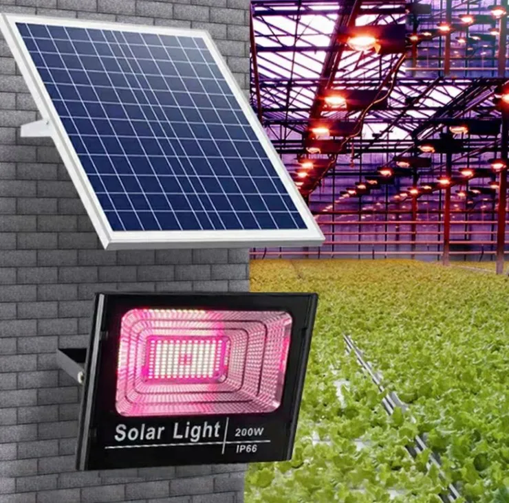 LED Solar Growing Lights Lamps Full-spectrum Band-controlled Succulent Plant Growth Light Seedlings Home Greenhouse Cultivation