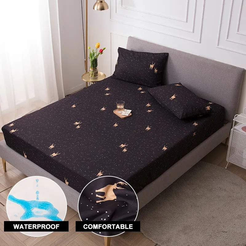 Projeto de colchão Projeto de capa à prova d'água de cama confortável de cama encaixada molhando protetor respirável 221103
