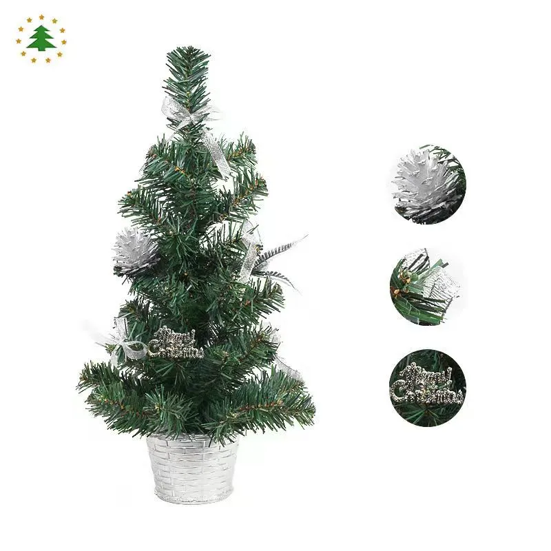 20/30/40cm Christmas decorations Desktop window Mini Christmas tree Potted plant scene Special price