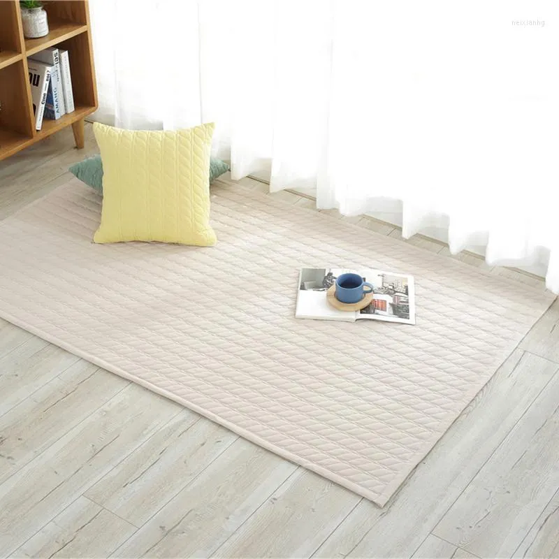 Dywany cztery sezony tkanina pikowana domowa mata podłogowa sofa krzesła strefa prostokąt dywanika do salonu sypialnia multi-slip
