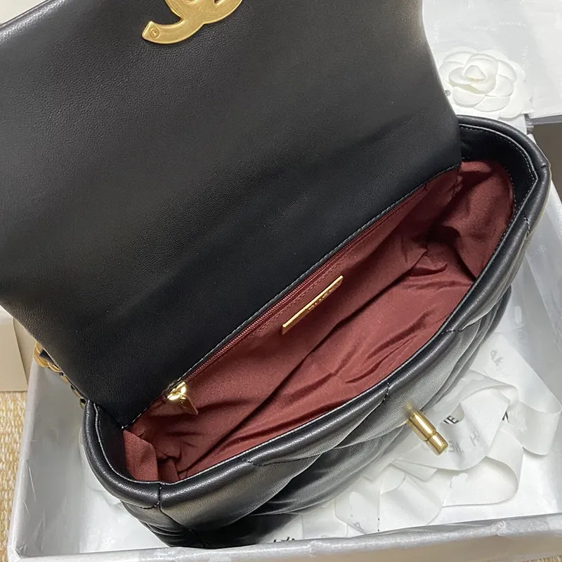 7A Tote Bag Handbag Designer Bags lamskin Chain Shoulder Crossbody Purse Women Pink Classic 19 flap Purse luxury Leather Envelope top quality clutch Wallet 26CM/30CM