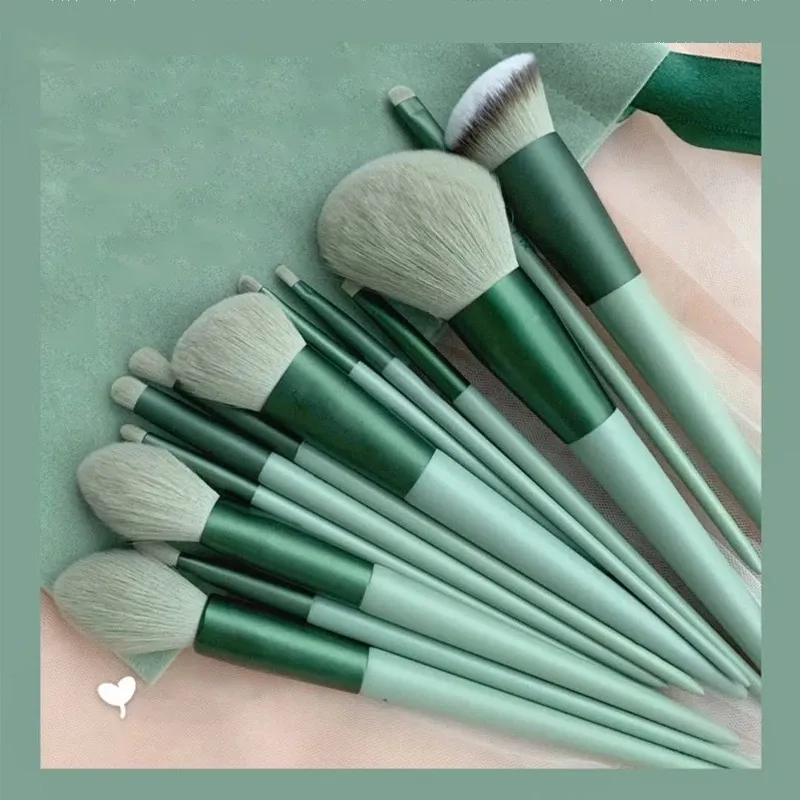 13Pcs Soft Fluffy Makeup Brushes Set for cosmetics Foundation Blush Powder Eyeshadow Blending Makeup brush beauty tools