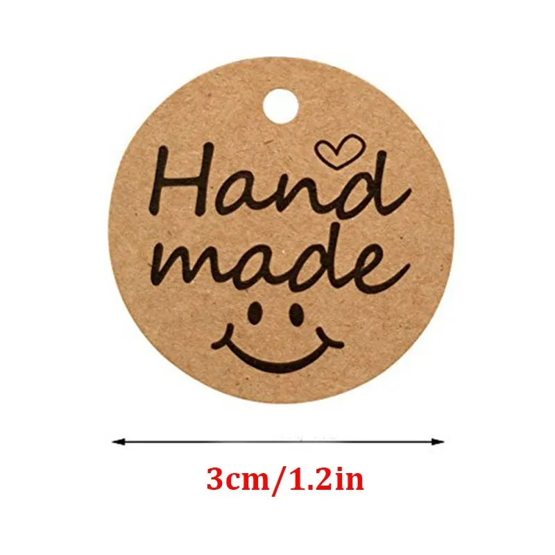 Kraft Paper Gift Tags thank you for Celebrating with Us labels handmade wedding party decoration Packaging Hang paper