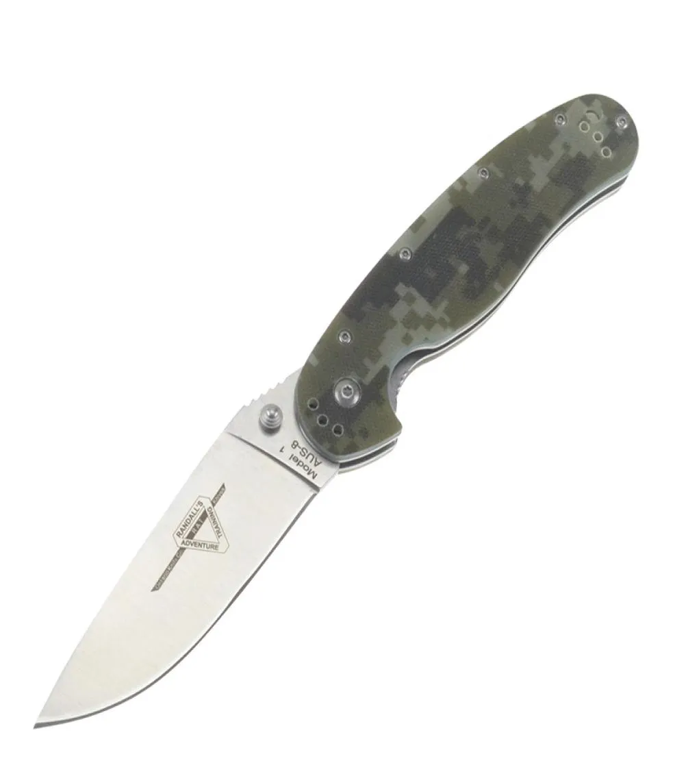 Ontario RAT Model 1 Tactical Folding Knife High Quality AUS8 Sharp