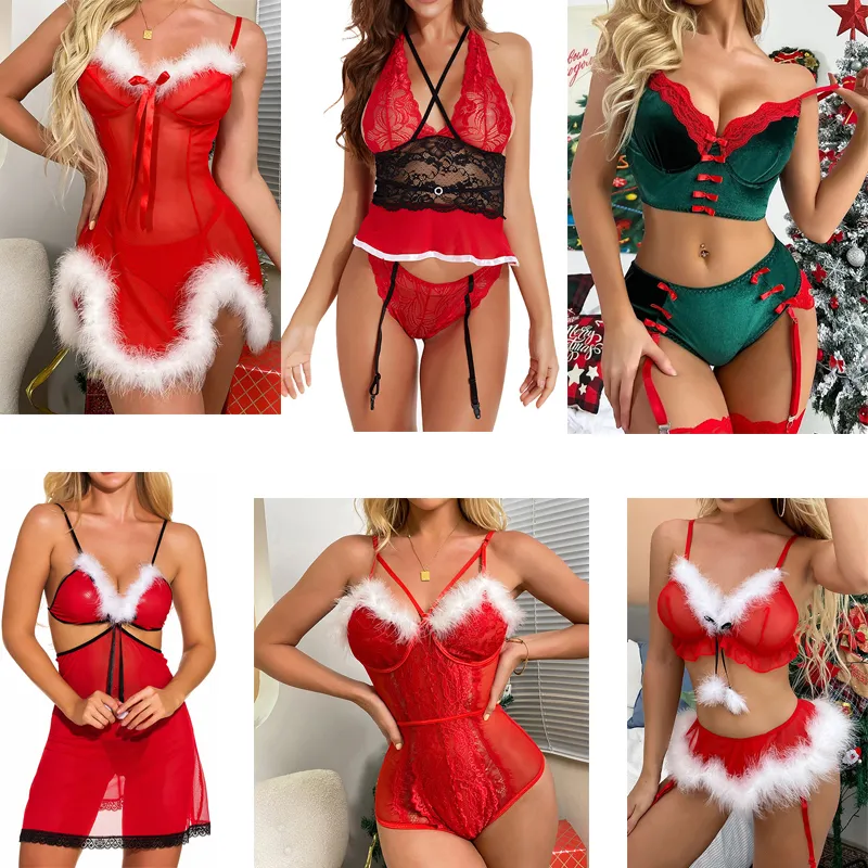 Santa Claus Lingerie Set, Womens Babydoll Lingerie:... From Ture_beauty,  $8.07 | DHgate.Com