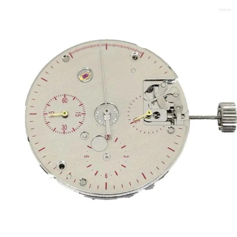 Bekijk reparatiekits 31,3 mm Beweging met 2 Register Mechanische chronograaf voor Seagull ST1901 TY2901