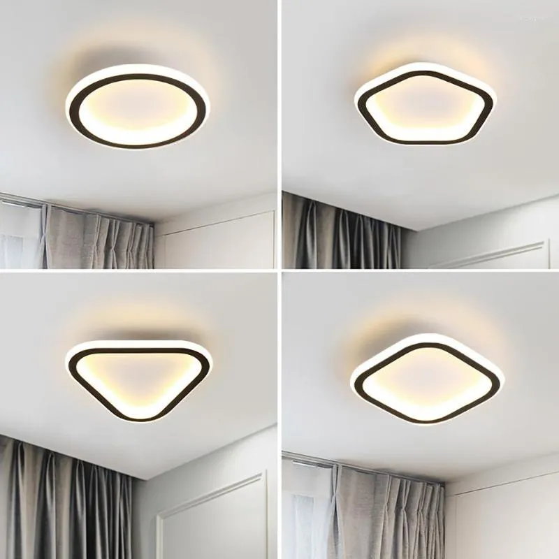 Plafonniers Lampe LED moderne Creative Ultra-mince Allée pour couloir Balcon Chambre d'enfants Escalier Éclairage intérieur