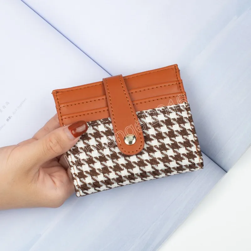 Women Men ID Credit Business Cards Holder Wallet Passport Cover Card Bag Case Female Male Carteira Mujer Leather Purse