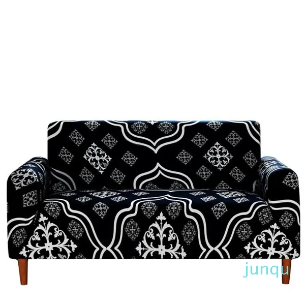Krzesło obejmują modułową sofę do osłony ręczników odpornych na salon w pełni opakowany anty-dust kwiatowy z nadrukiem kanapa 066