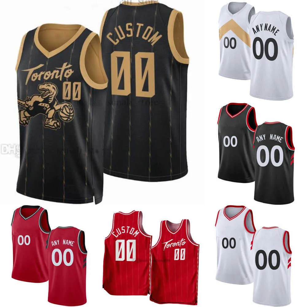 Basketball Jerseys Mens Womens youth Toronto''Raptors''Custom 23 Fred VanVleet 43 Pascal Siakam 3 OG Anunoby 33 Gary Trent Jr. 4 Scottie Barnes