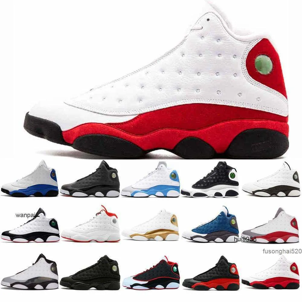 2023 Reverse Bred 13 13s scarpe da basket selce corte viola stella marina fortunato verde ossidiana punta grigia Chicago playoff ha ottenuto gioco uomo donna sportJORDON JORDAB