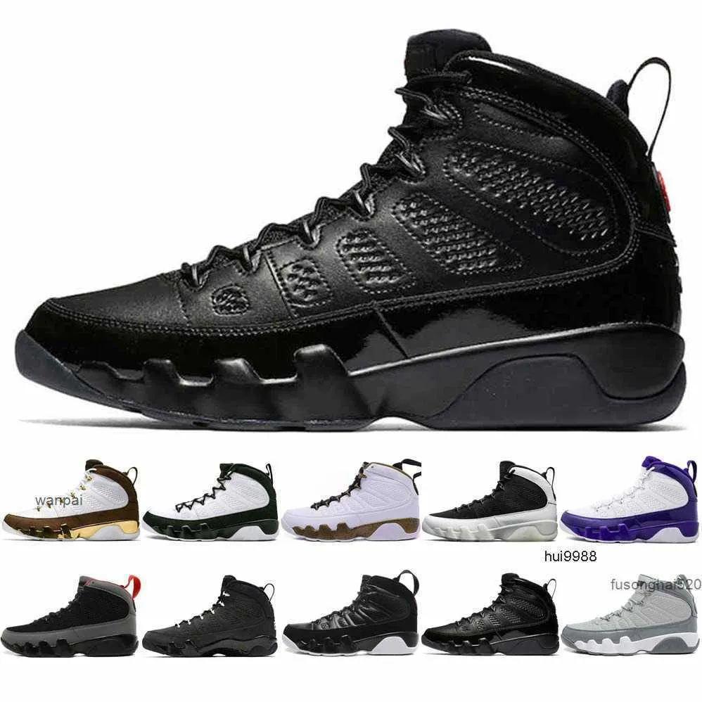 2023 9 гонщики Blue Men Basketball Shoes Dark Carcoal University Золото изменить мир 9 -й спортзал Red Barons UNC Space Jam Sport