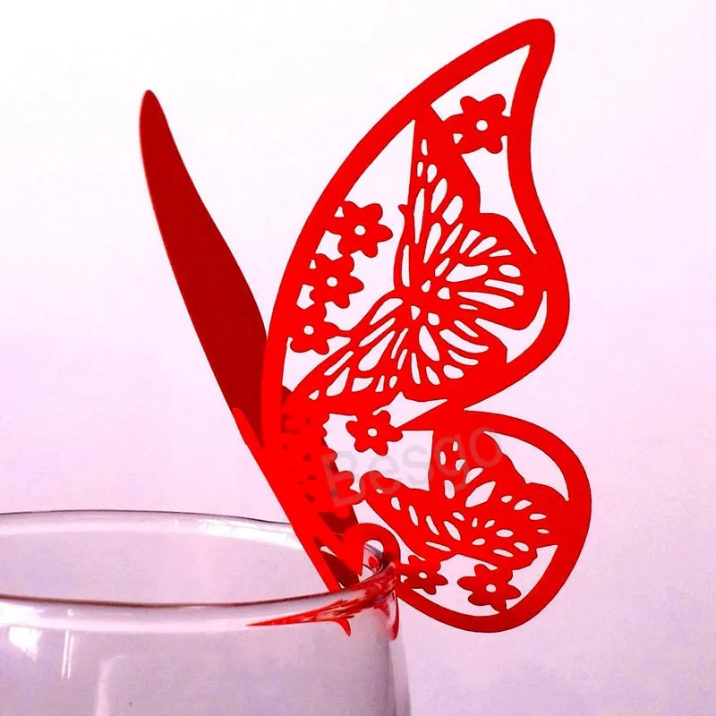 3D Hollow Out Butterfly Wall Sticker Decoration DIY Home Home Assovable Butterfly Party Play Play Place Paper Card BH7889 TYJ