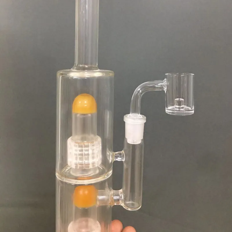 Gros Blender Quartz Banger ENail Fumer Chauffage Bols Colonne Intérieure Slurper 14mm Mâle 90 Degrés Heat Rig Pour Narguilés Bongs Accessoires