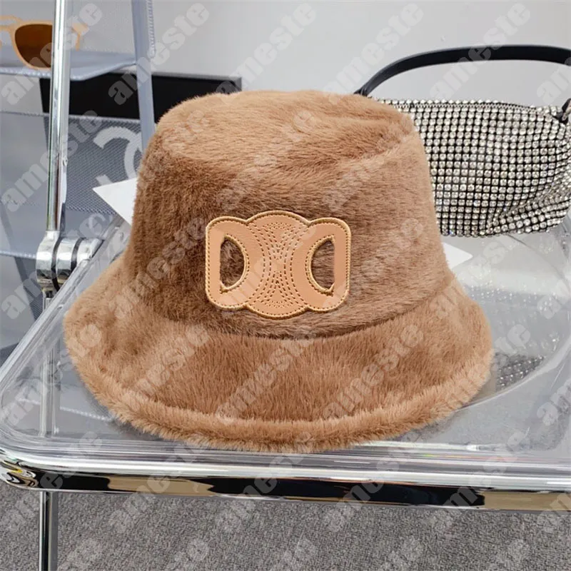 Chapéu de caçamba de inverno Chapéu de tricô de grife para homens e mulheres gorro de lã de alta qualidade chapéus de aba larga casuais chapéus de pescador Casquette