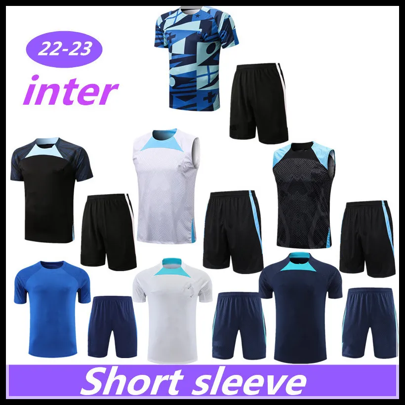 22/23 nouveau survêtement inter chandal futbol football chandail DE sport MILANO combinaison d'entraînement 2022-2023 milans camiseta DE FOOT