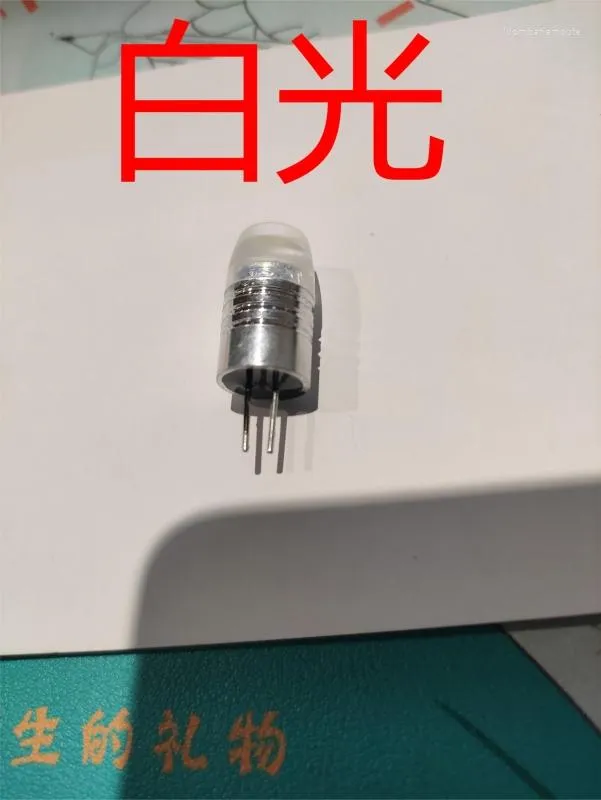 1PC G4ミニLED電球ベースライト1.5W DC 12V COBアルミニウムボディランプ交換用ランドスケープ電球シャンデリアクリスタル