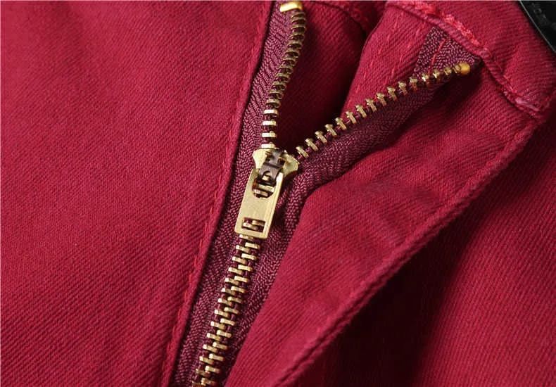 2022 nya Khaki Jeans för män Klassisk stil Affärsmode Enfärgad Stretch Raka jeansbyxor Byxor av manligt märke_voghion.com