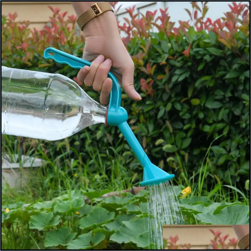 watering equipments handheld gardening plant dual purpose water spray bottle can install top waterers shower seedling irrigation 20220527