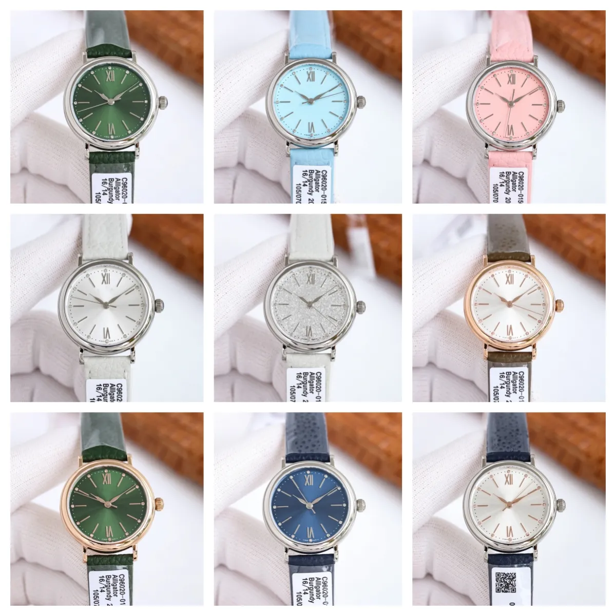 Montre de Luxe Womens Watches 34mm 9015 Otomatik Mekanik Hareket Çelik Kılıf Lüks İzleme Tasarımcısı Saatler Bilek saatleri Süper Aydınlık Relojes