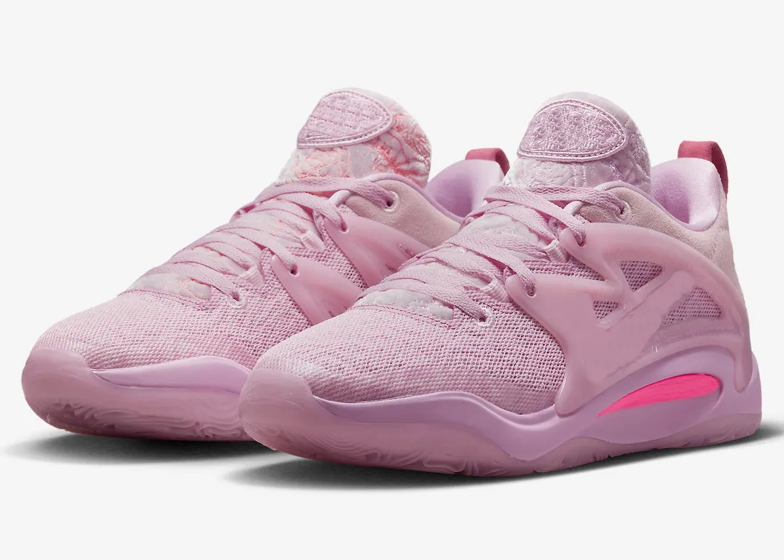 Lagere school KD 15 Tante Pearl schoenen te koop Pink Kids Men Dames Basketbal Sportschoen Sneakers met doos US4-US12