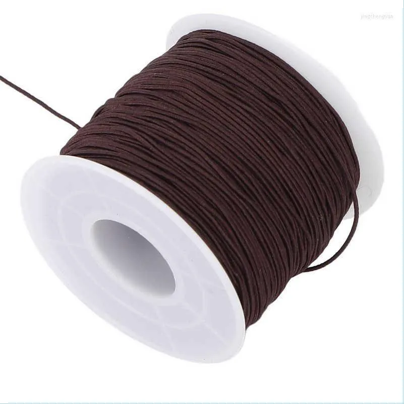 Bangle Bangle Elastic Bracelet Rope 100M Durable Soft Hand Feeling Beading String Cord Light Weight For Necklace Drop Delivery Jewel Dhetk