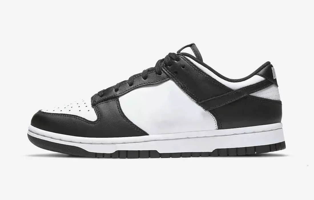 Athletic Outdoor Dunks Low Black White Panda Grade School Kids