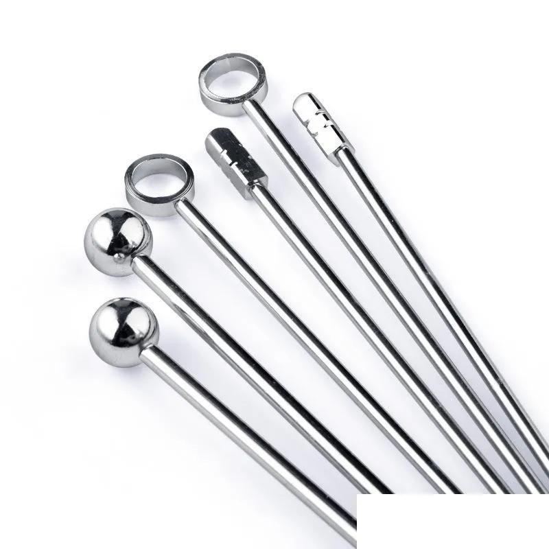 Outils De Bar En Acier Inoxydable Cocktail Picks Fruits Tooticks Pour Outils De Barre De Fête Boire Des Bâtons D'agitation Martini 459 D3 Drop Delivery Home Dh3Gn