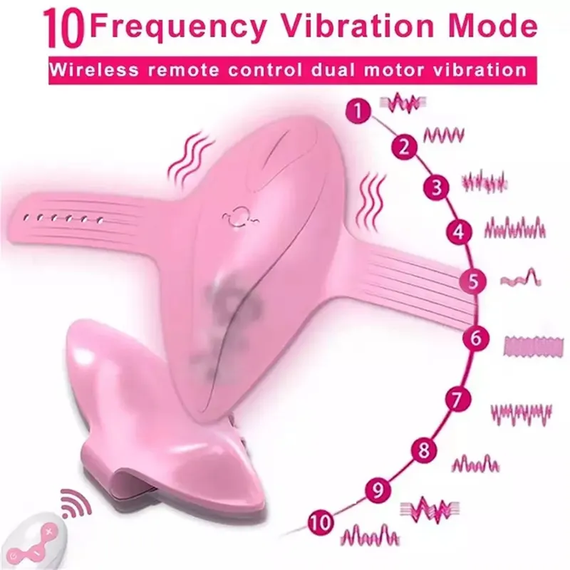panty vibration Heated-Vibrating-Women-Panties-Massager-Wireless-Remote-Control-Toy- Underwear US main image 1