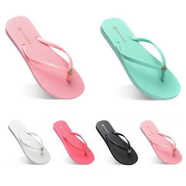 Beach Shoes Flip Flops Y33 Sport Sneaker Green Yellow Orange Navy Bule White Pink Brown Summer Fashion Slippers